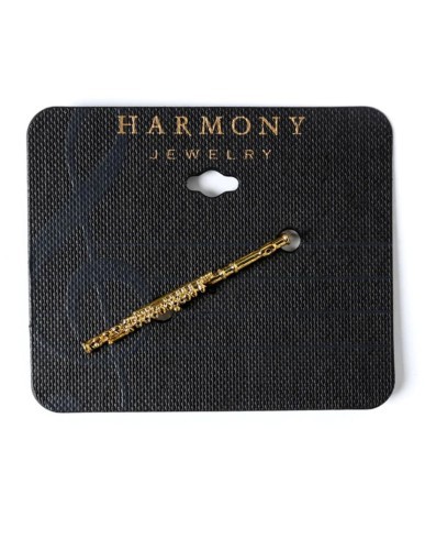 Pin - Gold Flute