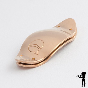 lefreQue Sound Bridge - Rose Gold-Plated Red Brass (33mm)