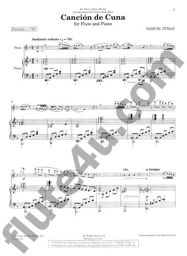 Zyman, S :: Cancion de Cuna