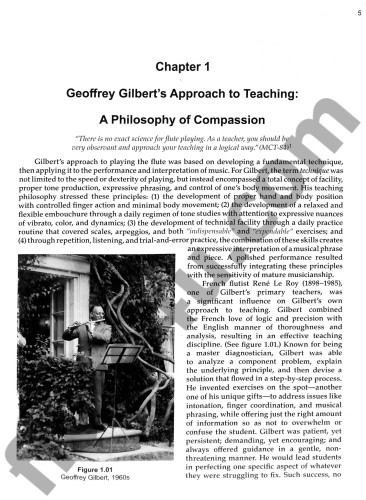 The Gilbert Legacy, Book 1: Methods, Exercises, and Techniques for the Flutist