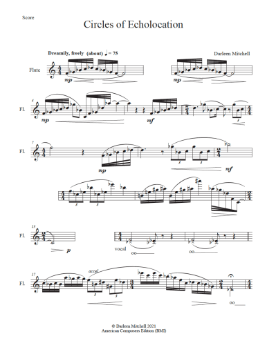Mitchell, D :: Circles of Echolocation