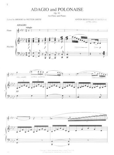 Furstenau, A :: Adagio & Polonaise op. 91