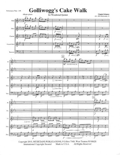 Debussy, C :: Golliwogg's Cake Walk