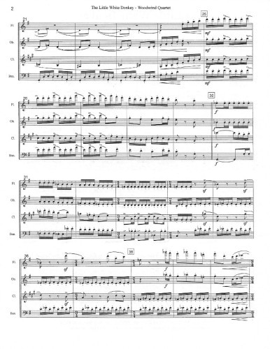 Ibert, J :: The Little White Donkey