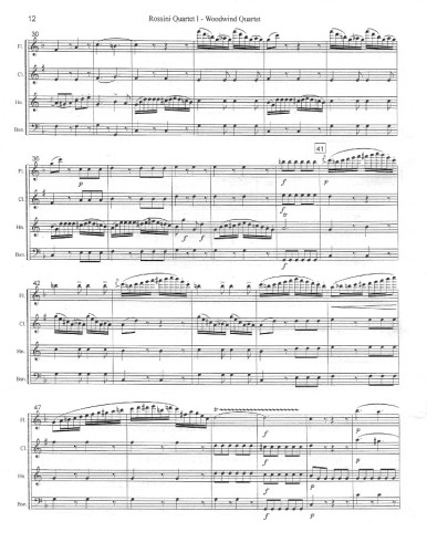 Rossini, G :: Quartet I
