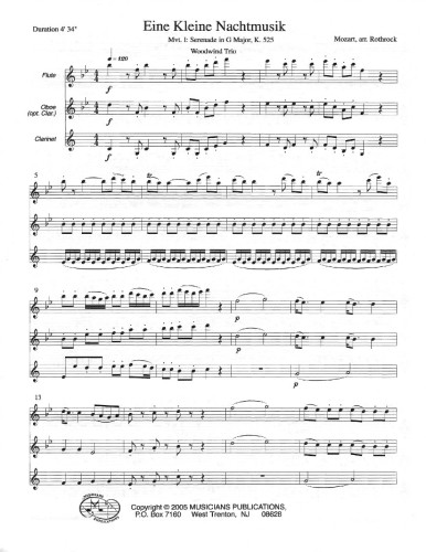 Mozart, WA :: Eine Kleine Nachtmusick [A Little Night Music]