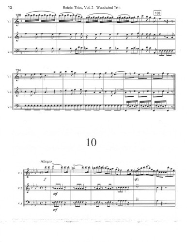 Reicha, A :: Twenty Four Trios Opus 82 - Volume 2