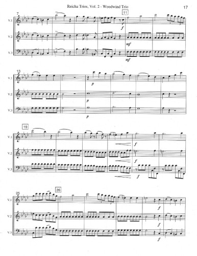 Reicha, A :: Twenty Four Trios Opus 82 - Volume 2