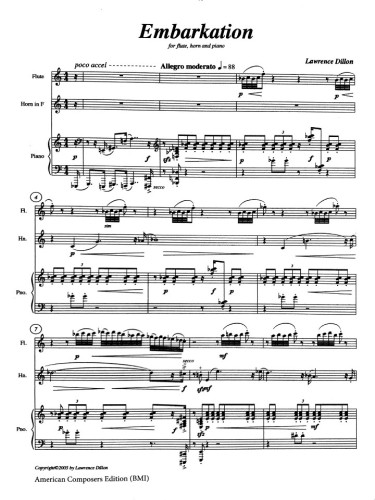 Dillon, L :: Embarkation