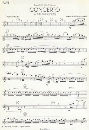 Concerto Englund Flute Page 1