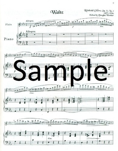 Gliere, R :: Melody and Waltz, Op. 35