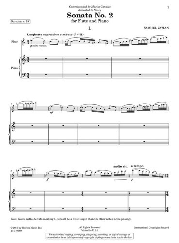 Sonata No. 2 Score