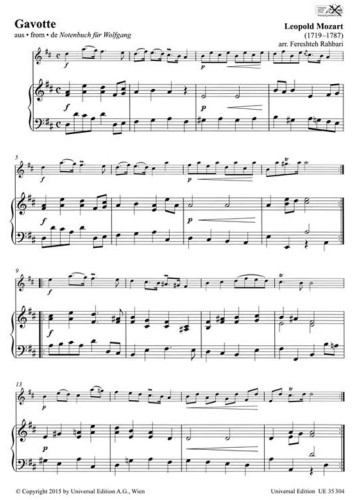 Curtain Up! Vol 1 Gavotte Mozart