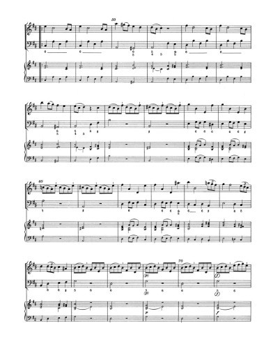 Sonata D-Dur - Score - m48