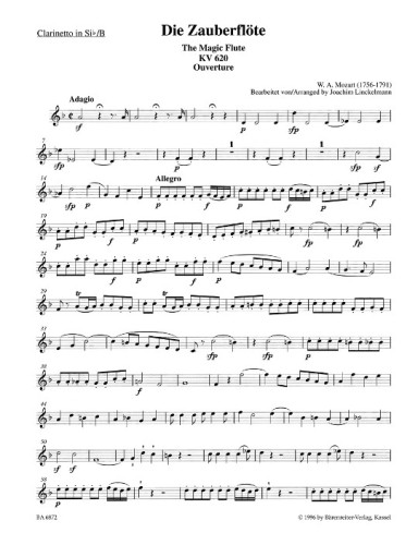 Clarinet - Page 1