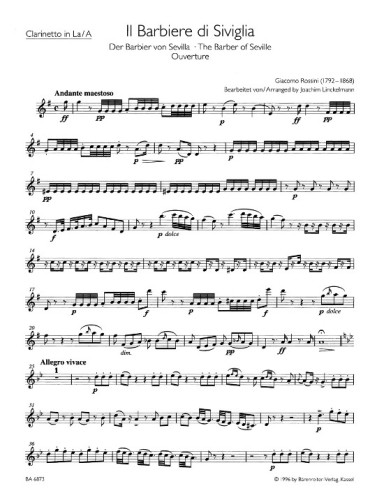 Clarinet - Page 1
