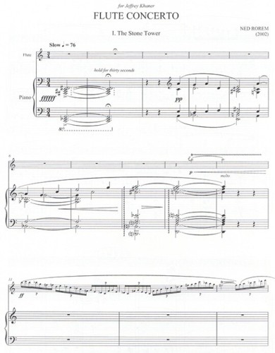 Rorem, N :: Flute Concerto