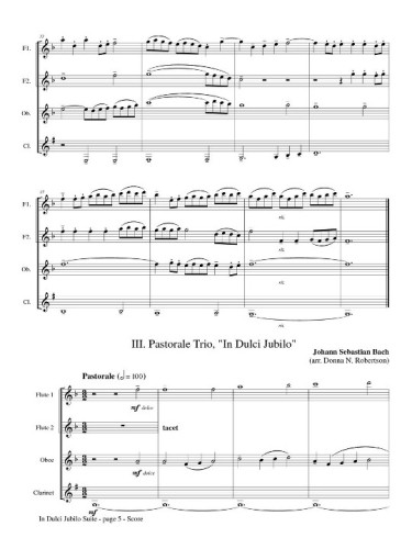 In Dulci Jubilo Suite Page 5