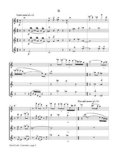 Concertino Score Page 5