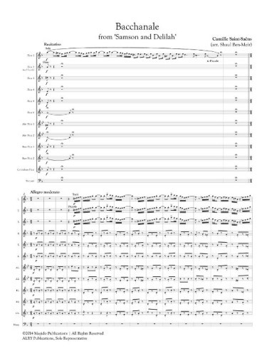 Bacchanale Page 1