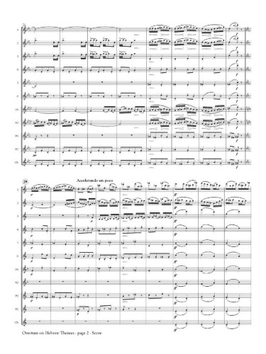 Overture on Hebrew Themes Score - Page 2