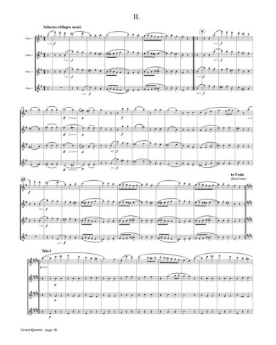 Kuhlau, F :: Grand Quartet in E minor, op. 103