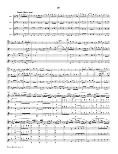 Kuhlau, F :: Grand Quartet in E minor, op. 103