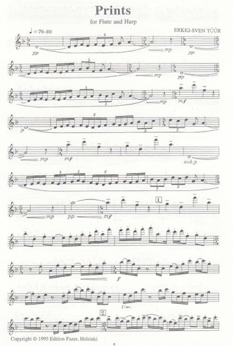 Prints Flute Page 1