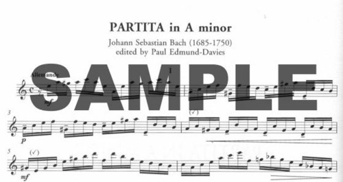 Bach, JS; Bach, CPE :: Partita in A Minor | Sonata in A minor