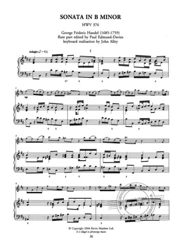 Handel, GF :: Sonatas for Flute: Book 3