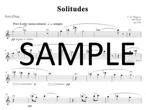 Wiggins, C :: Solitudes op. 113A