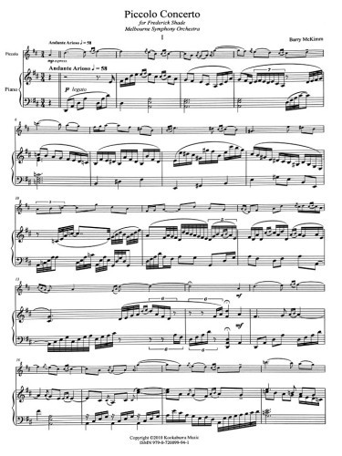 McKimm, B :: Piccolo Concerto