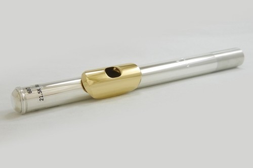 Mancke Flute Headjoint - Sterling Silver/21.5k Lip and Riser