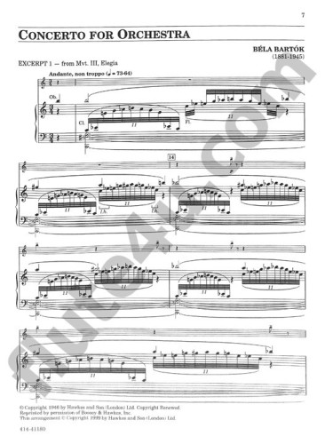 Various :: Orchestral Excerpts for Piccolo