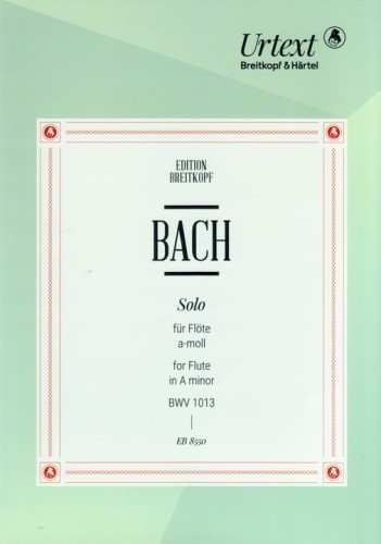 Bach, JS :: Solo a-moll [Partita in A minor] BWV 1013