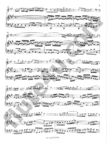 Bach, JS :: Sonata in A Major BWV 1032