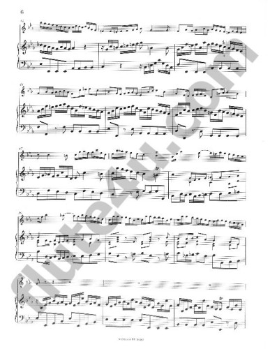 Bach, JS :: Sonata in E flat Major BWV 1031/H. 545