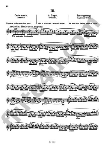 de Lorenzo, L :: Il 'Non plus ultra' del Flautista 18 Capricci op. 34 [The Flutist's 'Non plus ultra' 18 Caprices op. 34]