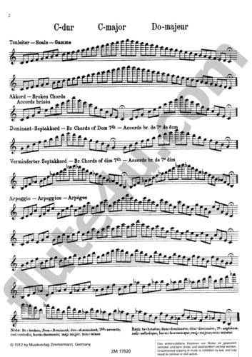 Stepanow, TW :: Scales, Broken Chords & Arpeggios