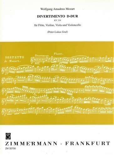 Mozart, WA :: Divertimento D-Dur KV 334 [Divertimento in D major K. 334]