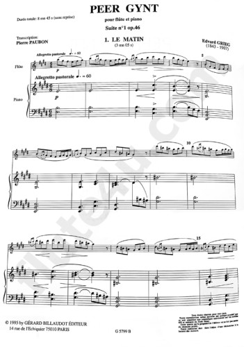 Grieg, E :: Peer Gynt Suite No. 1 (op. 46) | Suite No. 2 (op.55)