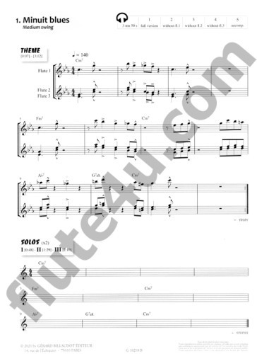 Gori, M :: Jazz Flute Music
