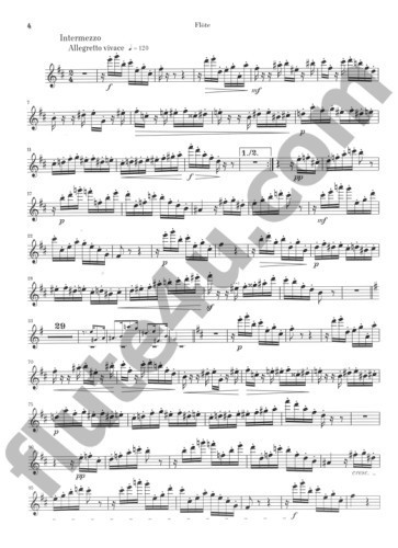 Reinecke, C :: Undine Sonata fur Kalvier und Flote Opus 167 [Sonata for Piano and Flute op. 167]