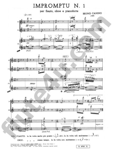 Canino, B :: Impromptu N. 1