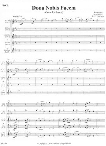Lombardo, R :: Dona Nobis Pacem [Grant Us Peace]