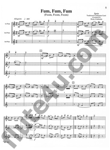 Traditional :: Three Christmas Trios