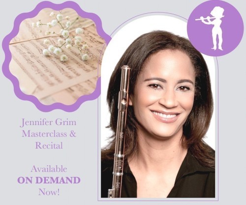 Jennifer Grim Masterclass & Recital - Auditor Ticket