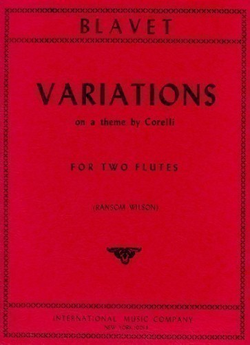 Blavet, M :: Variations on a Theme by Corelli