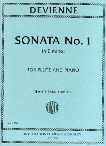 Devienne, F :: Sonata No. 1 in E minor, Op. 58, No. 1