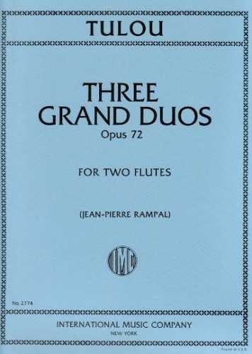 Tulou, J-L :: Three Grand Duos op. 72
